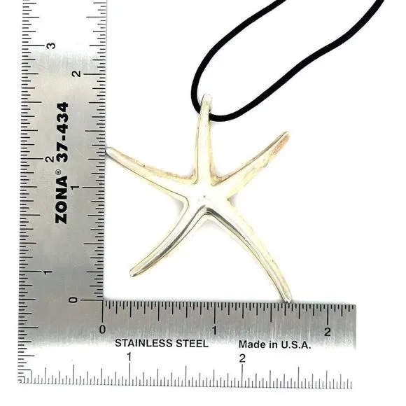 T&Co. 925 Starfish Necklace - Picture 5 of 7